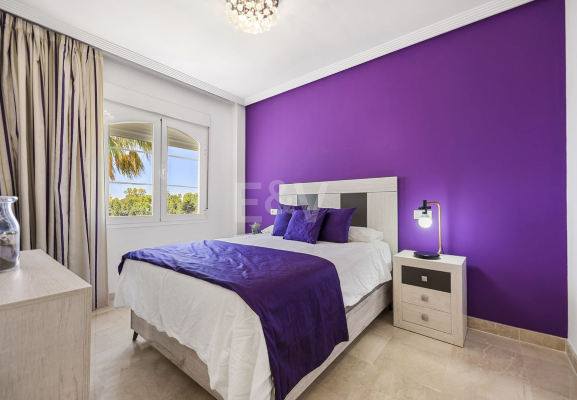 Frontline Golf Penthouse with Expansive Solarium and Sea Views