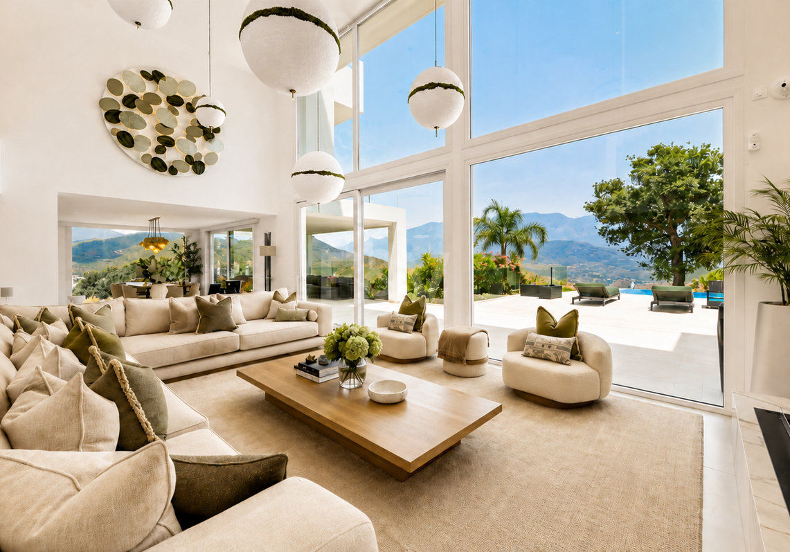 Villa i La Mairena Där naturen möter modern design