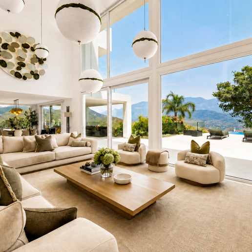 Villa i La Mairena Där naturen möter modern design