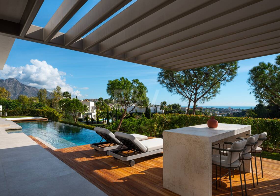 Exceptional ville with panoramic views in El Herrojo, La Quinta