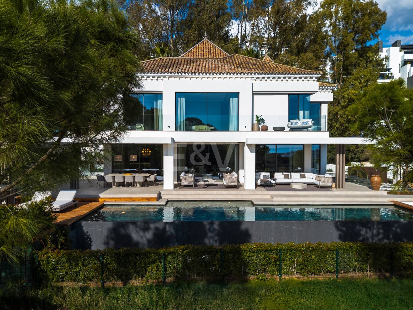 Exceptional ville with panoramic views in El Herrojo, La Quinta
