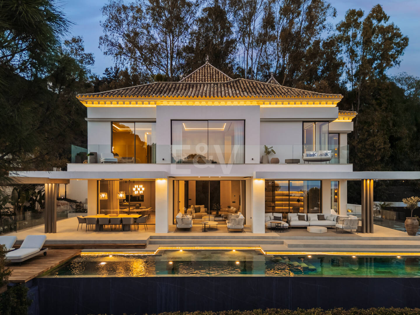 Exceptional ville with panoramic views in El Herrojo, La Quinta