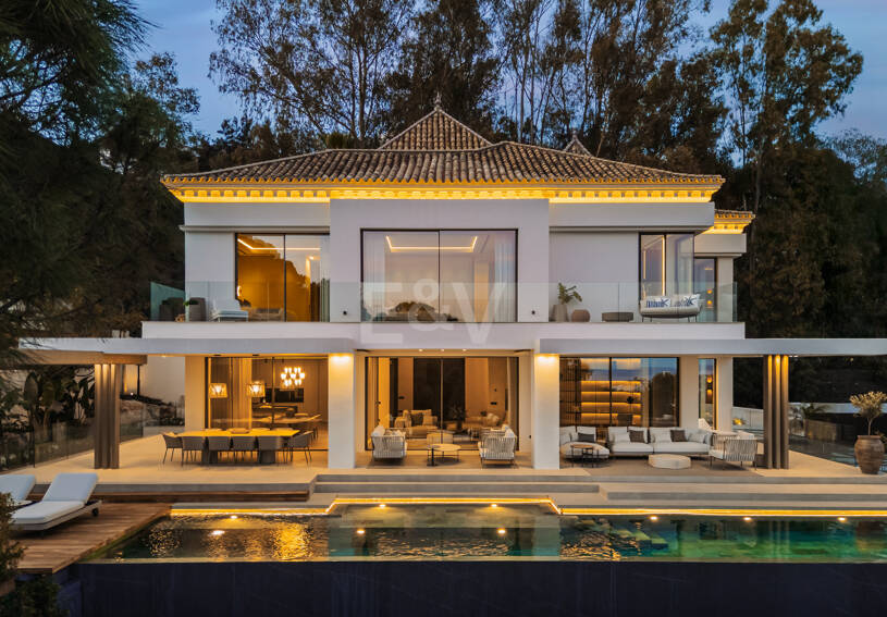 Exceptional ville with panoramic views in El Herrojo, La Quinta