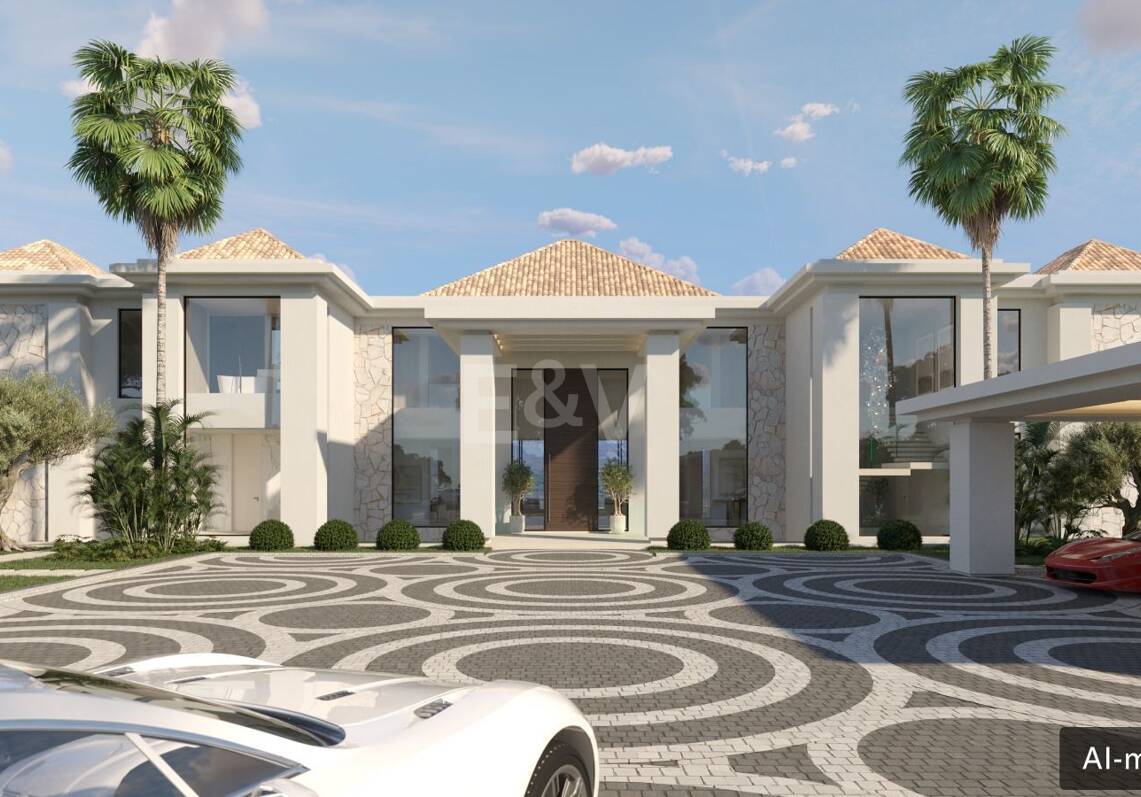 Excepcional parcela edificable con vistas al mar y proyecto aprobado en La Zagaleta