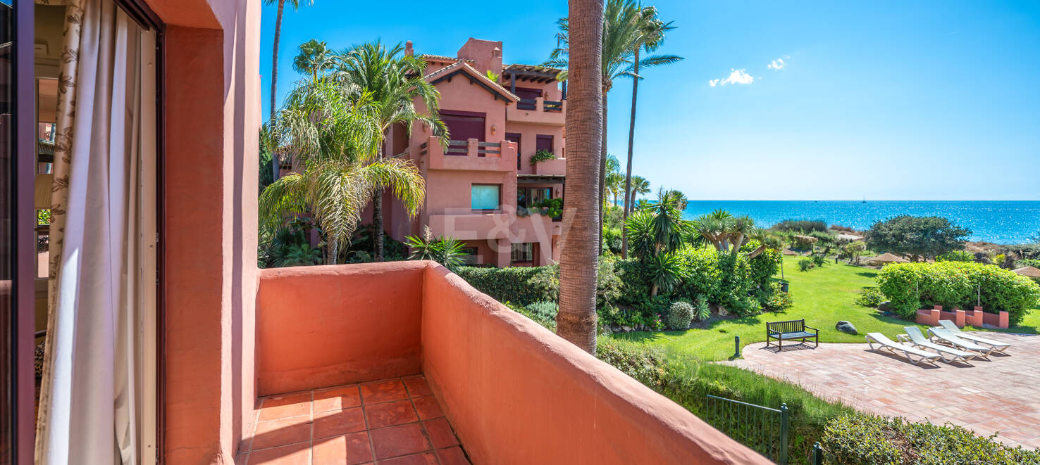 Appartement rez de chaussée à louer en Marbella Golden Mile, Marbella (Toutes les zones)