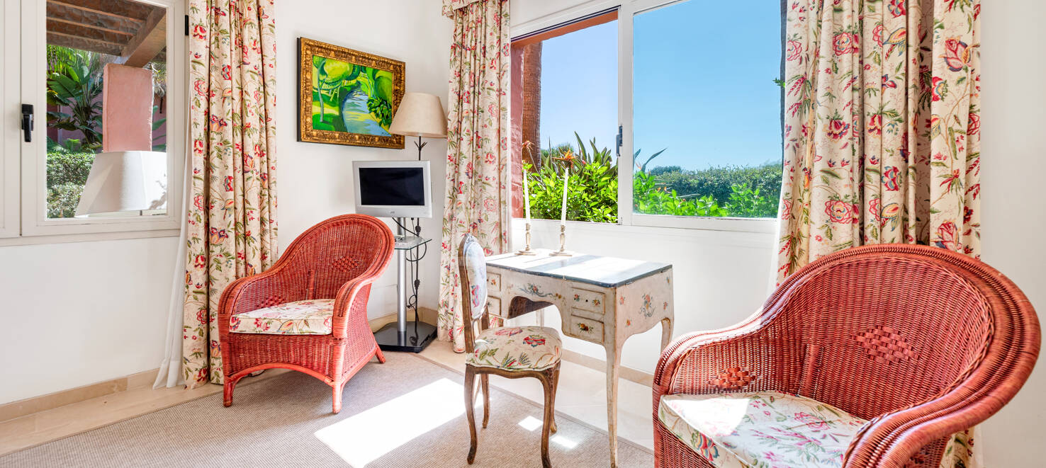 Appartement rez de chaussée à louer en Marbella Golden Mile, Marbella (Toutes les zones)