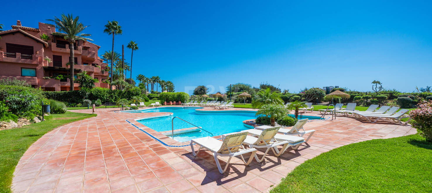 Appartement rez de chaussée à louer en Marbella Golden Mile, Marbella (Toutes les zones)