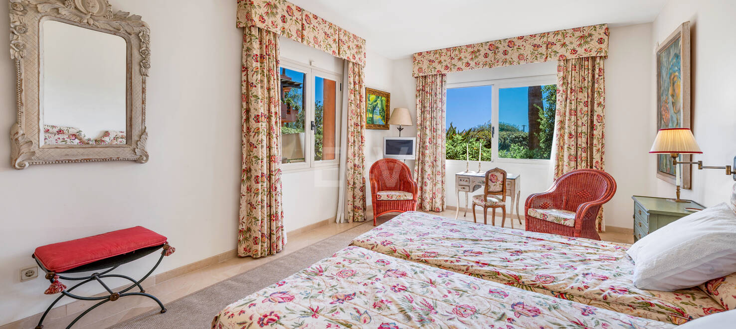 Appartement rez de chaussée à louer en Marbella Golden Mile, Marbella (Toutes les zones)