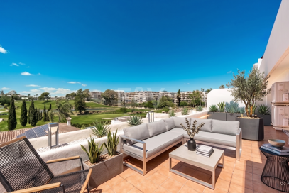 Spacious Frontline Golf Apartment with Expansive Terrace and Open Golf Views
