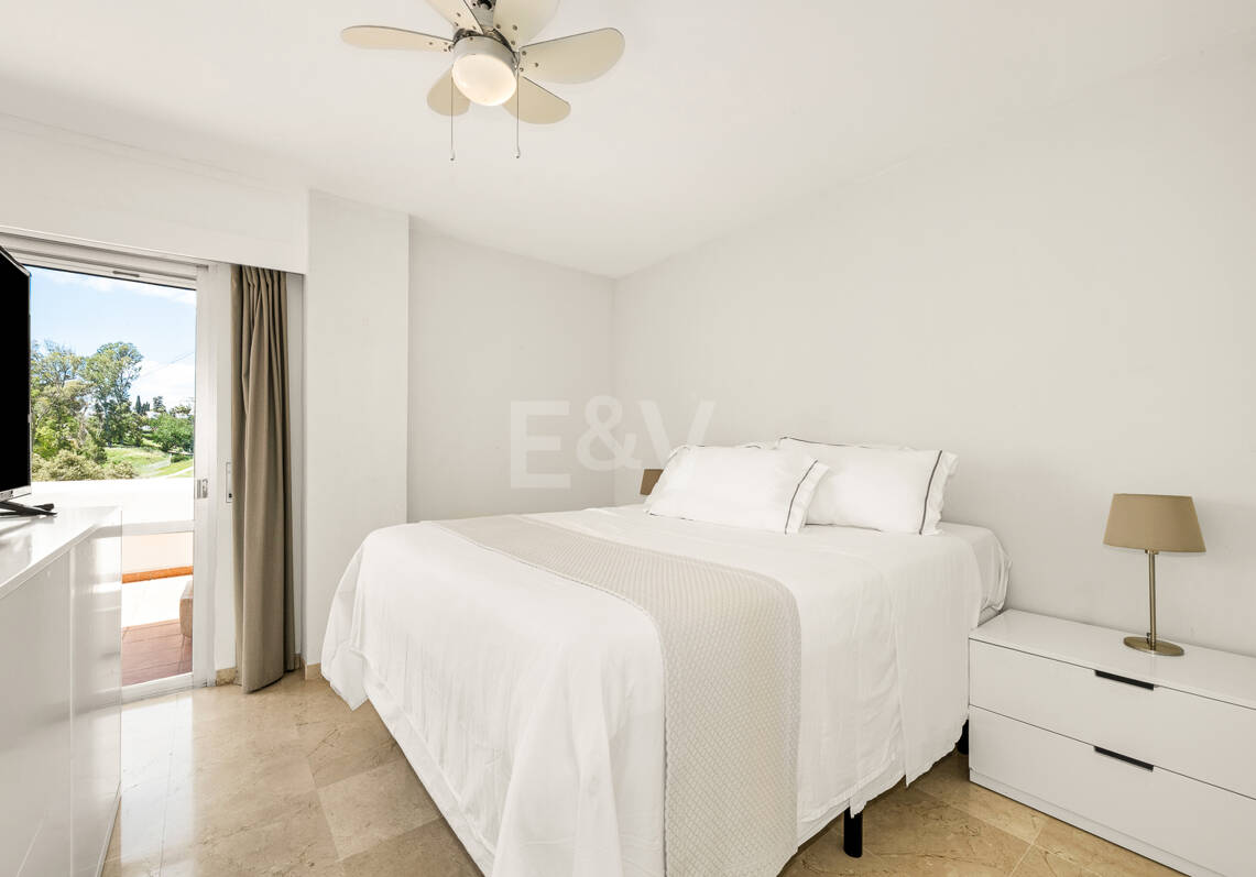 Spacious Frontline Golf Apartment with Expansive Terrace and Open Golf Views