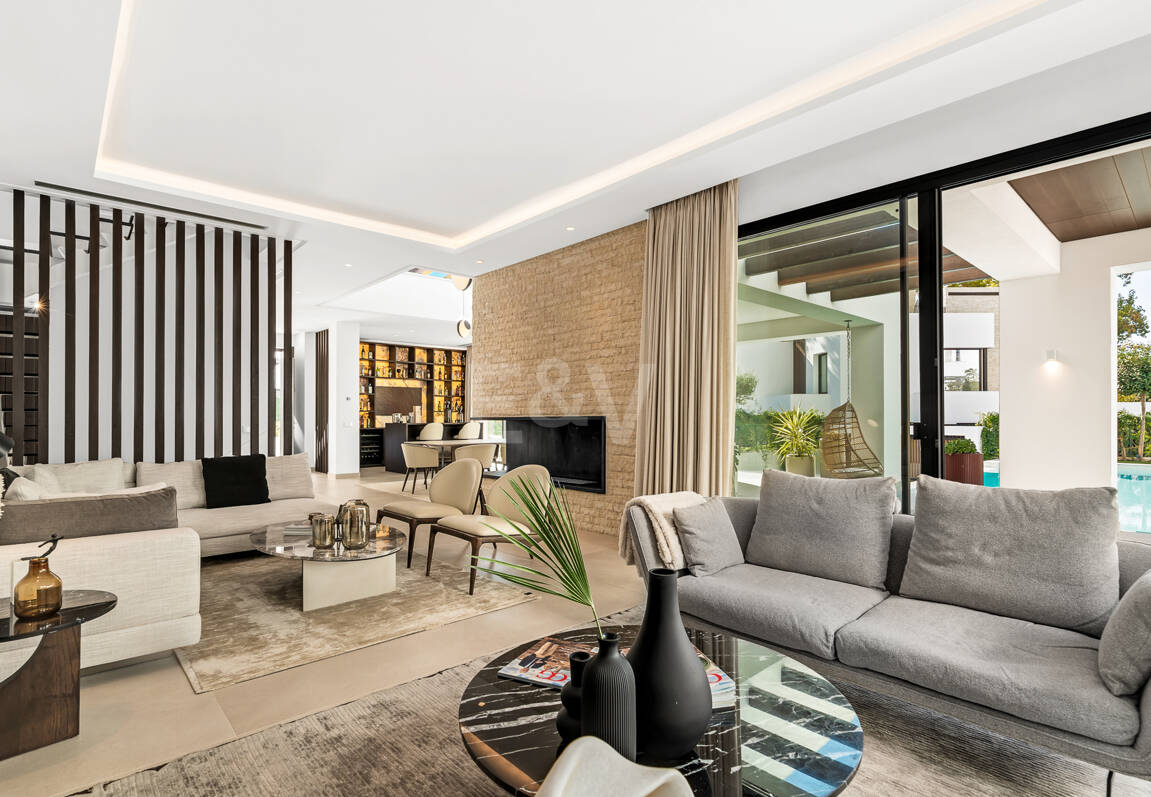 Villa contemporánea en La Fuente, la comunidad cerrada nueva más exclusiva de Marbella