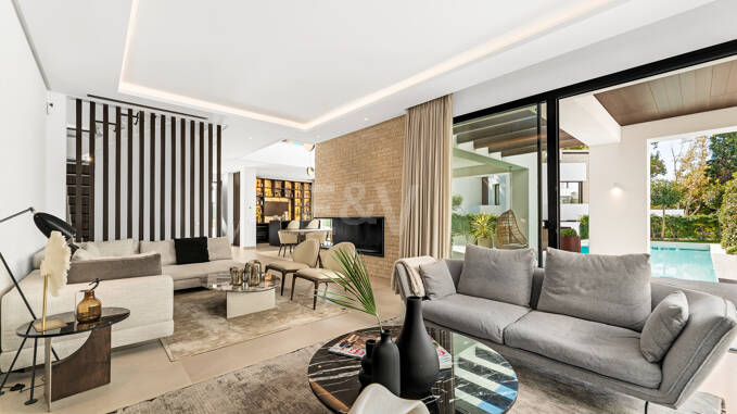Zeitgenössische Villa in La Fuente, Marbellas exklusivste neue Gated Community