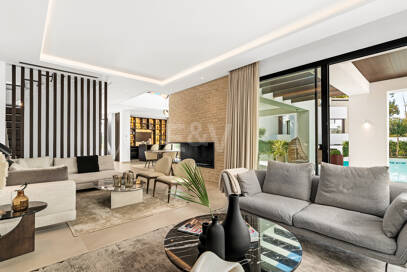 Villa contemporánea en La Fuente, la comunidad cerrada nueva más exclusiva de Marbella