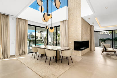 Villa contemporánea en La Fuente, la comunidad cerrada nueva más exclusiva de Marbella