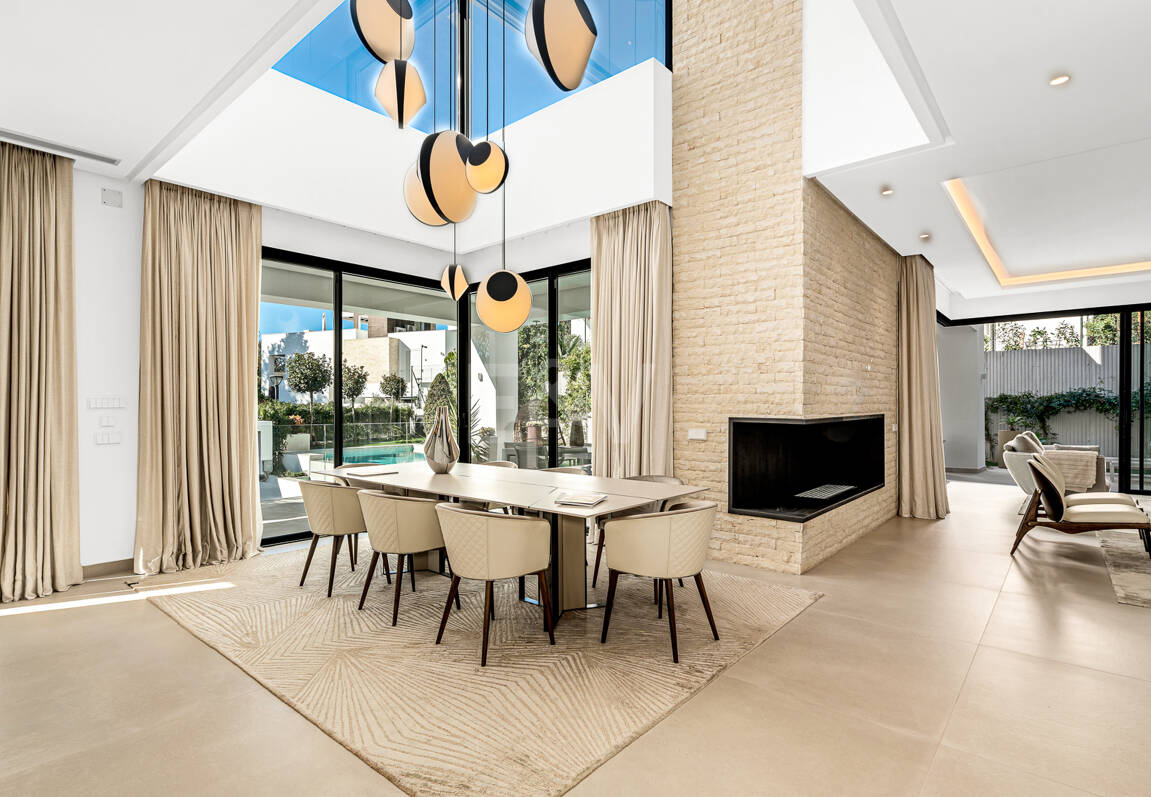 Villa contemporánea en La Fuente, la comunidad cerrada nueva más exclusiva de Marbella