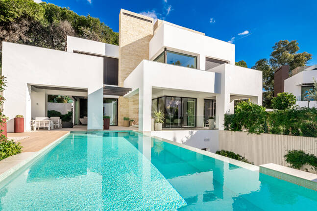 Villa contemporánea en La Fuente, la comunidad cerrada nueva más exclusiva de Marbella