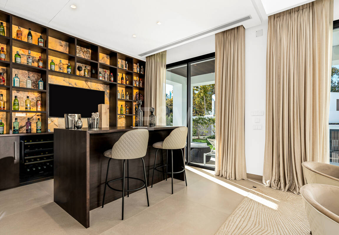 Villa contemporánea en La Fuente, la comunidad cerrada nueva más exclusiva de Marbella