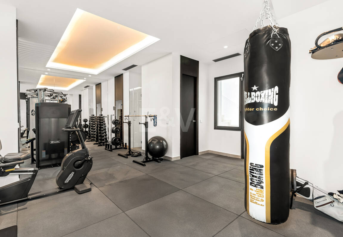 Villa contemporánea en La Fuente, la comunidad cerrada nueva más exclusiva de Marbella