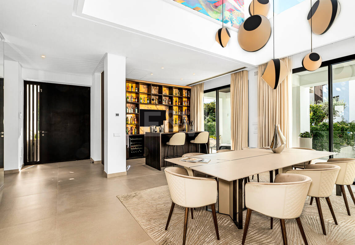 Villa contemporánea en La Fuente, la comunidad cerrada nueva más exclusiva de Marbella