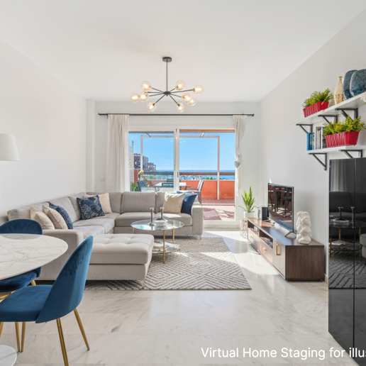 Penthouse with Solarium and Panoramic Views