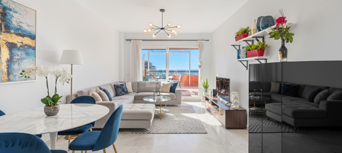 Penthouse with Solarium and Panoramic Views