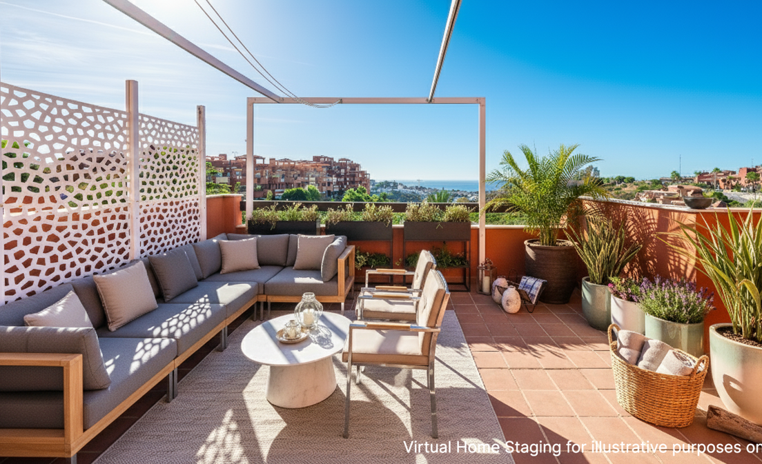 Penthouse with Solarium and Panoramic Views