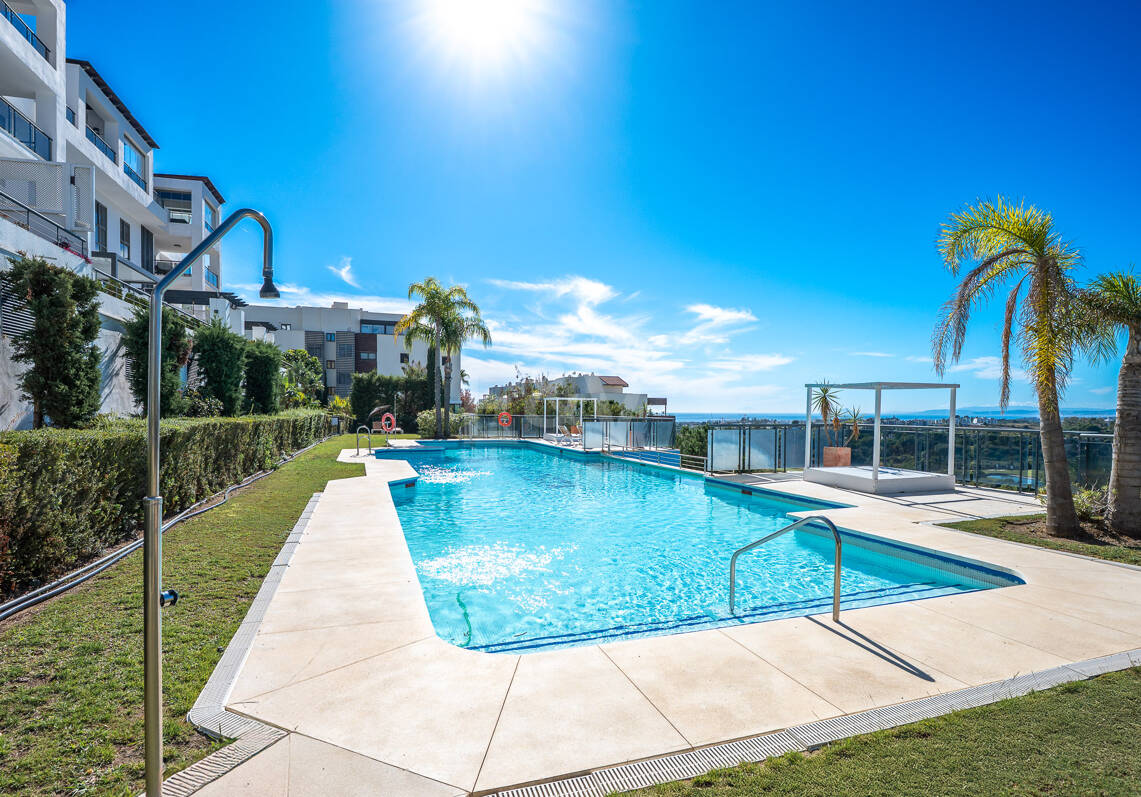 Exclusive Golf Apartment with Large Terrace and Panoramic Golf and Sea Views