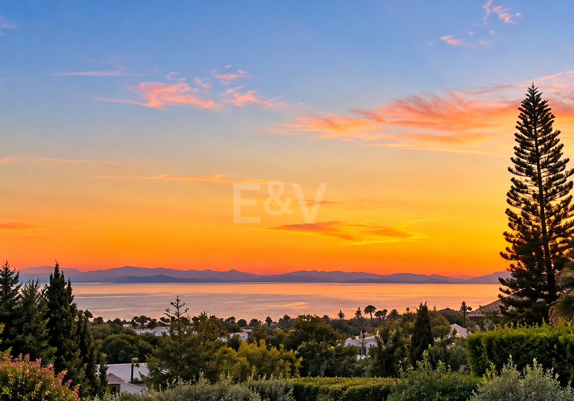 Élégante villa méditerranéenne avec vue sur la mer à El Rosario