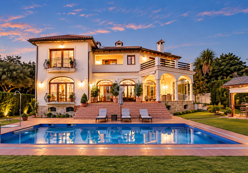 Élégante villa méditerranéenne avec vue sur la mer à El Rosario