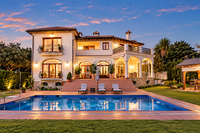 Élégante villa méditerranéenne avec vue sur la mer à El Rosario