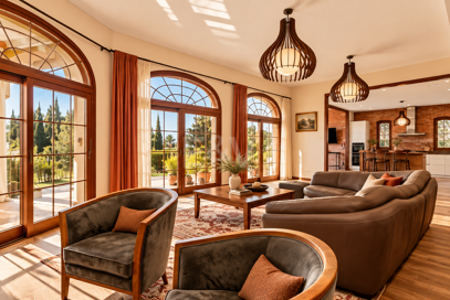 Élégante villa méditerranéenne avec vue sur la mer à El Rosario