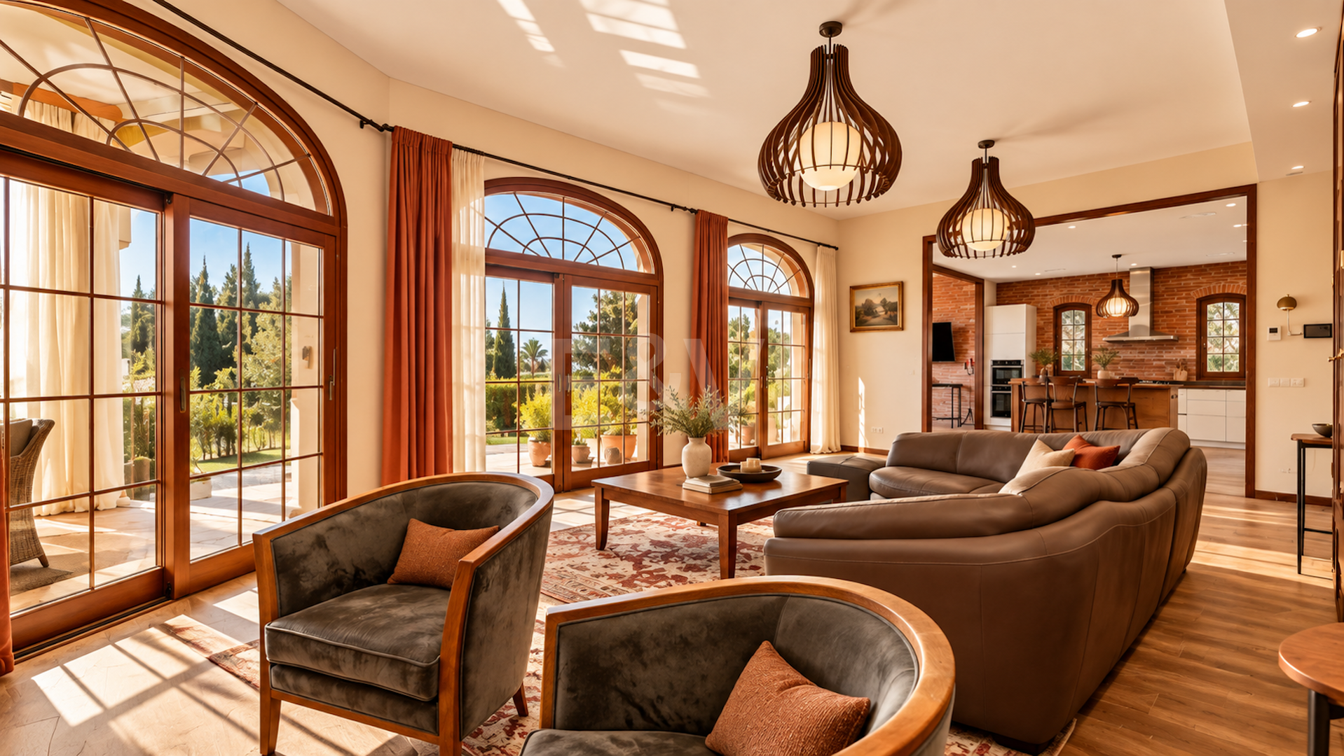Élégante villa méditerranéenne avec vue sur la mer à El Rosario