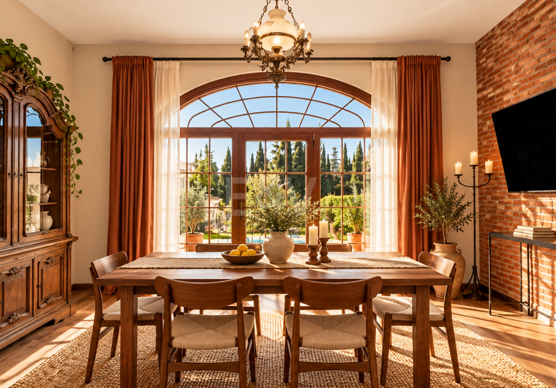 Élégante villa méditerranéenne avec vue sur la mer à El Rosario