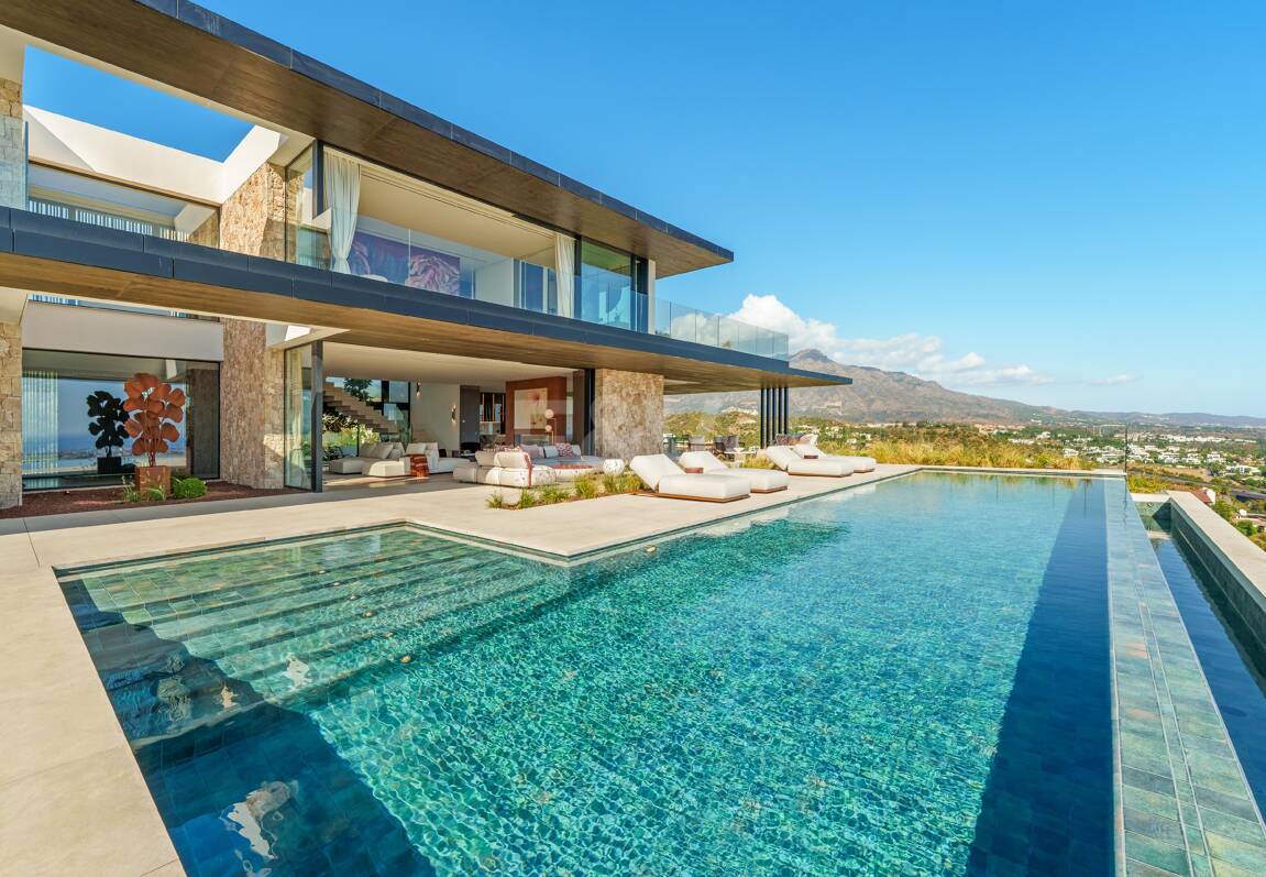 Brilliance architecturale et vues époustouflantes