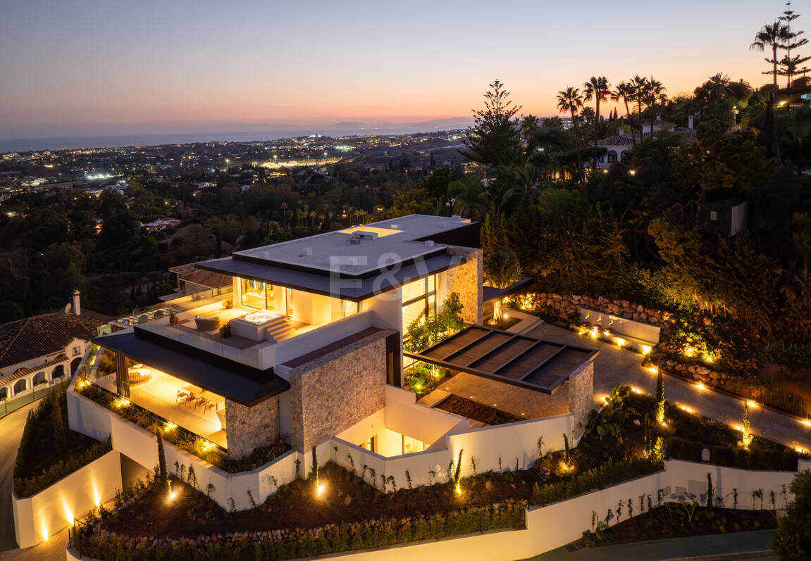 Brilliance architecturale et vues époustouflantes