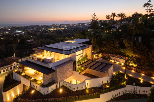 Brilliance architecturale et vues époustouflantes