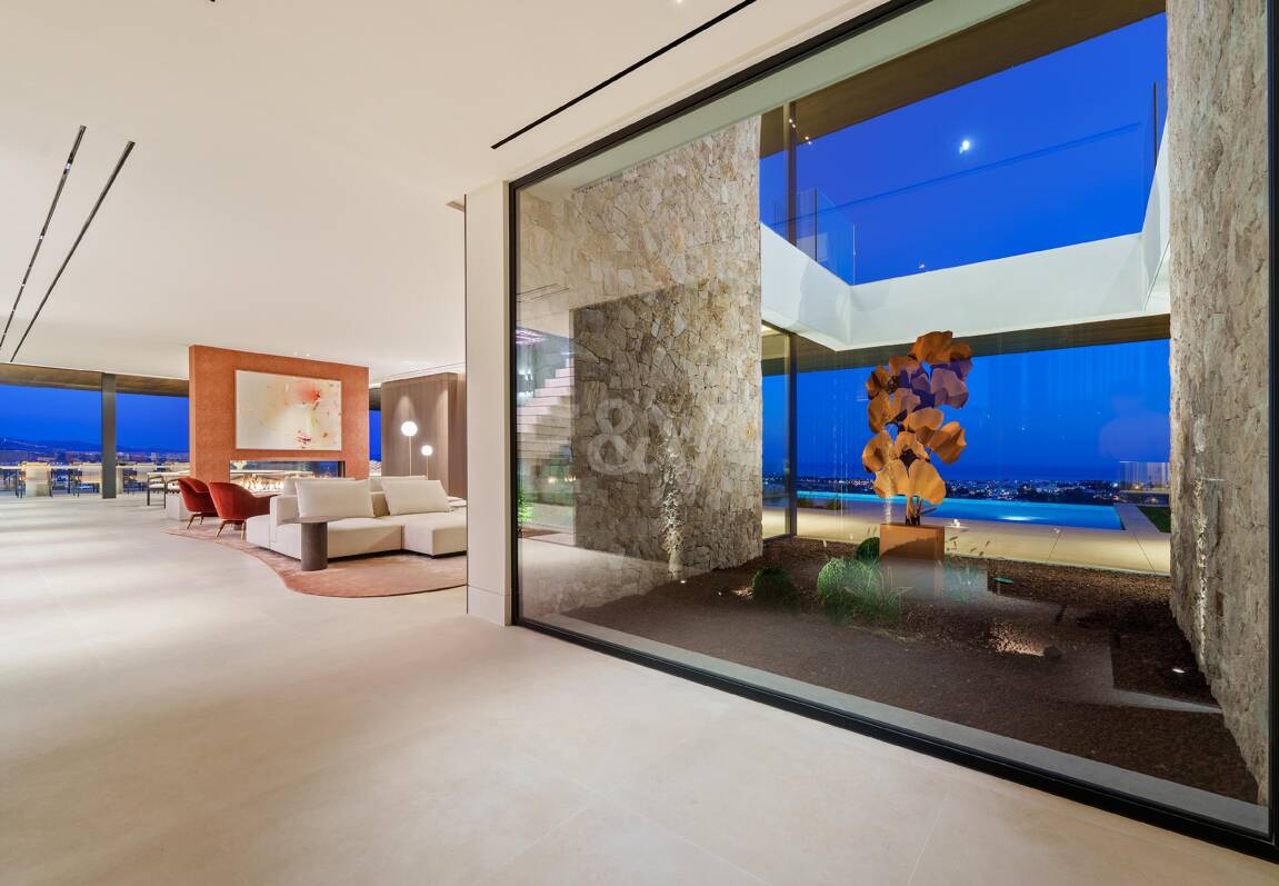 Brilliance architecturale et vues époustouflantes