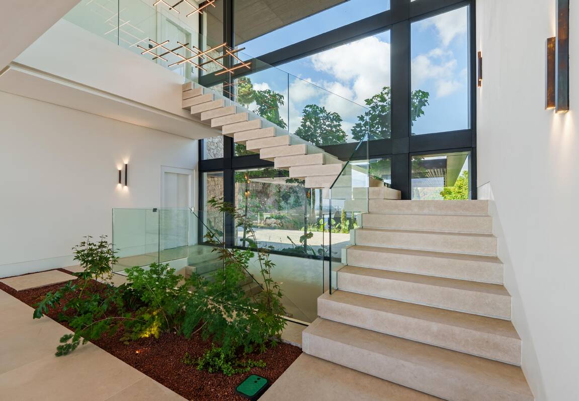 Brilliance architecturale et vues époustouflantes