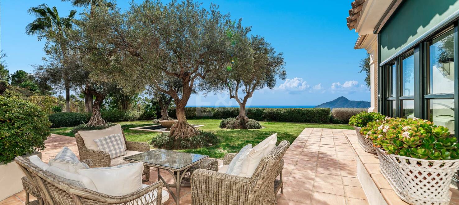 Fantastisches Familienheim mit atemberaubendem Blick auf das Meer und den Golfplatz