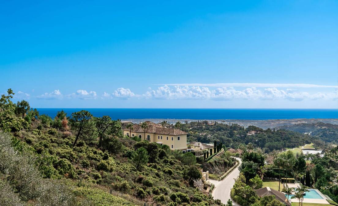 Fantastisches Familienheim mit atemberaubendem Blick auf das Meer und den Golfplatz