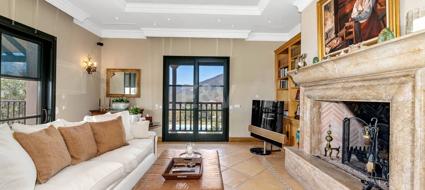 Fantastisches Familienheim mit atemberaubendem Blick auf das Meer und den Golfplatz