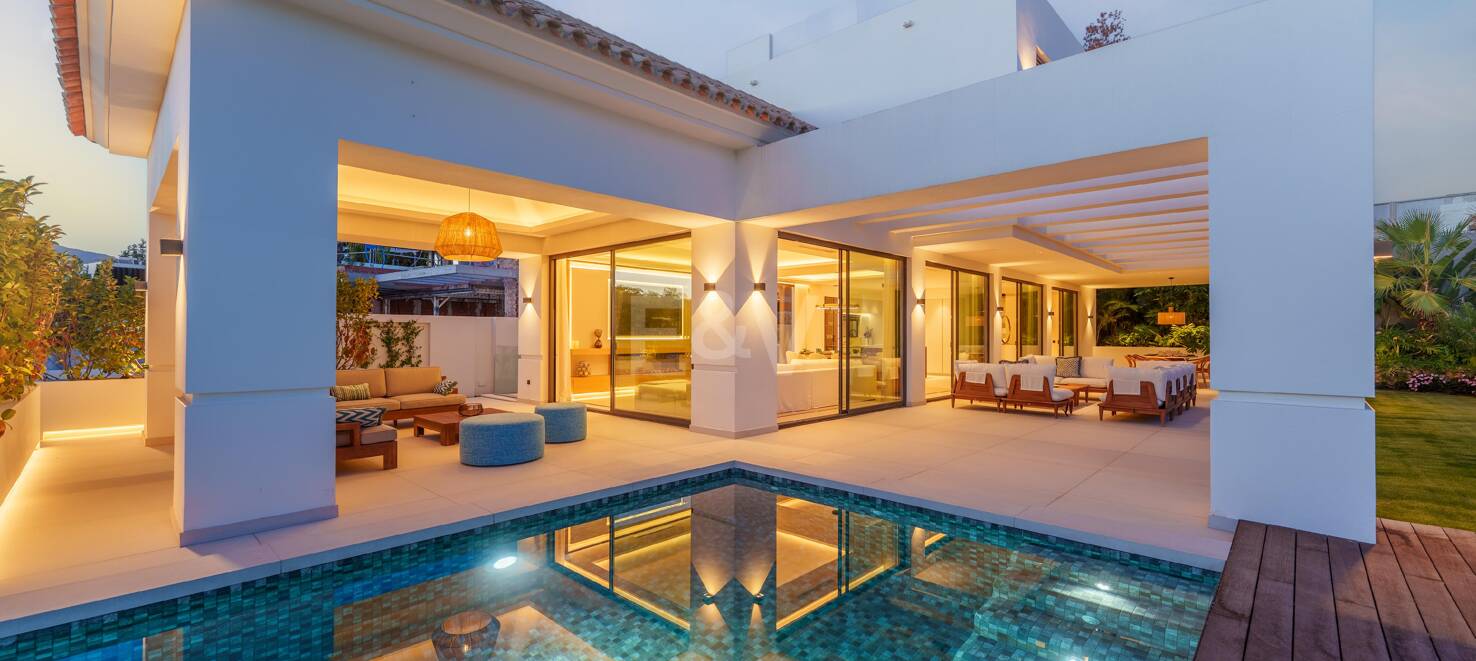 Nueva Villa junto a la playa con spa privado y tranquilidad costera