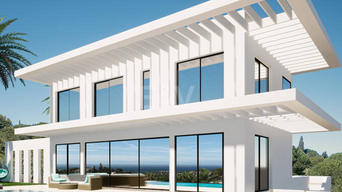 Bauen Sie Ihr Traumhaus – Grundstück mit Baugenehmigung und modernem Villenprojekt