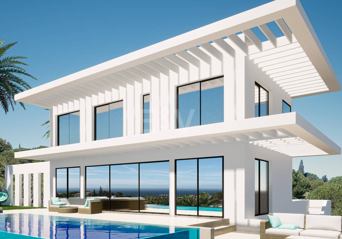 Construye la casa de tus sueños – Parcela con licencia y proyecto de villa moderna