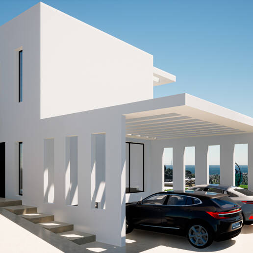 Bauen Sie Ihr Traumhaus – Grundstück mit Baugenehmigung und modernem Villenprojekt