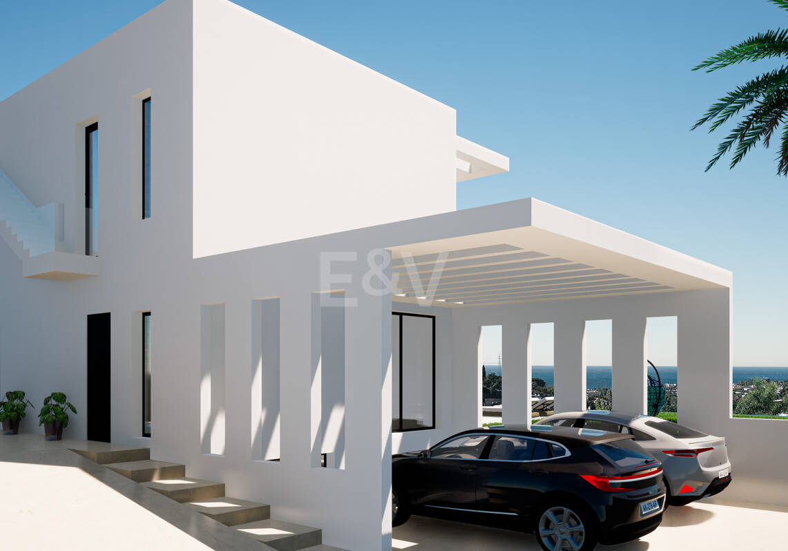 Construye la casa de tus sueños – Parcela con licencia y proyecto de villa moderna