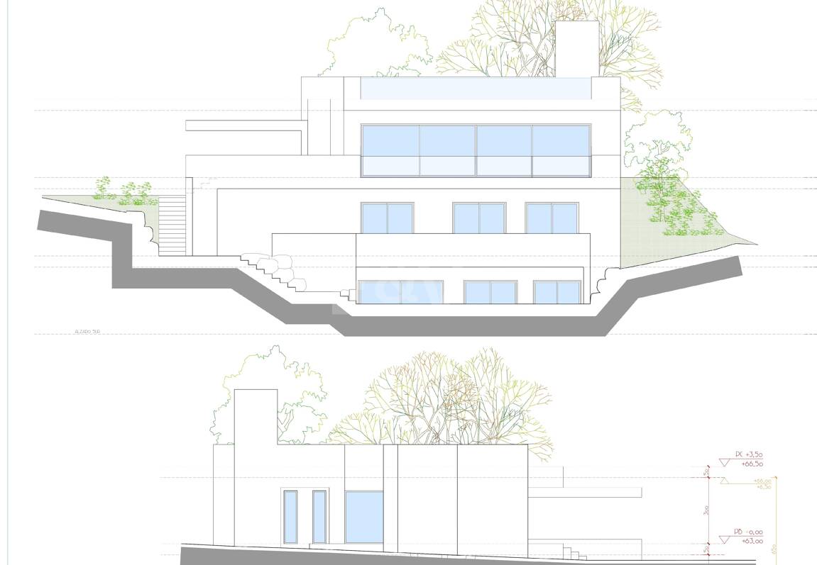 Nowoczesny projekt Villa na premierze