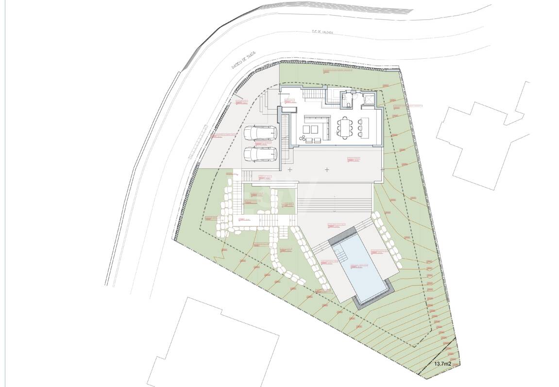 Nowoczesny projekt Villa na premierze