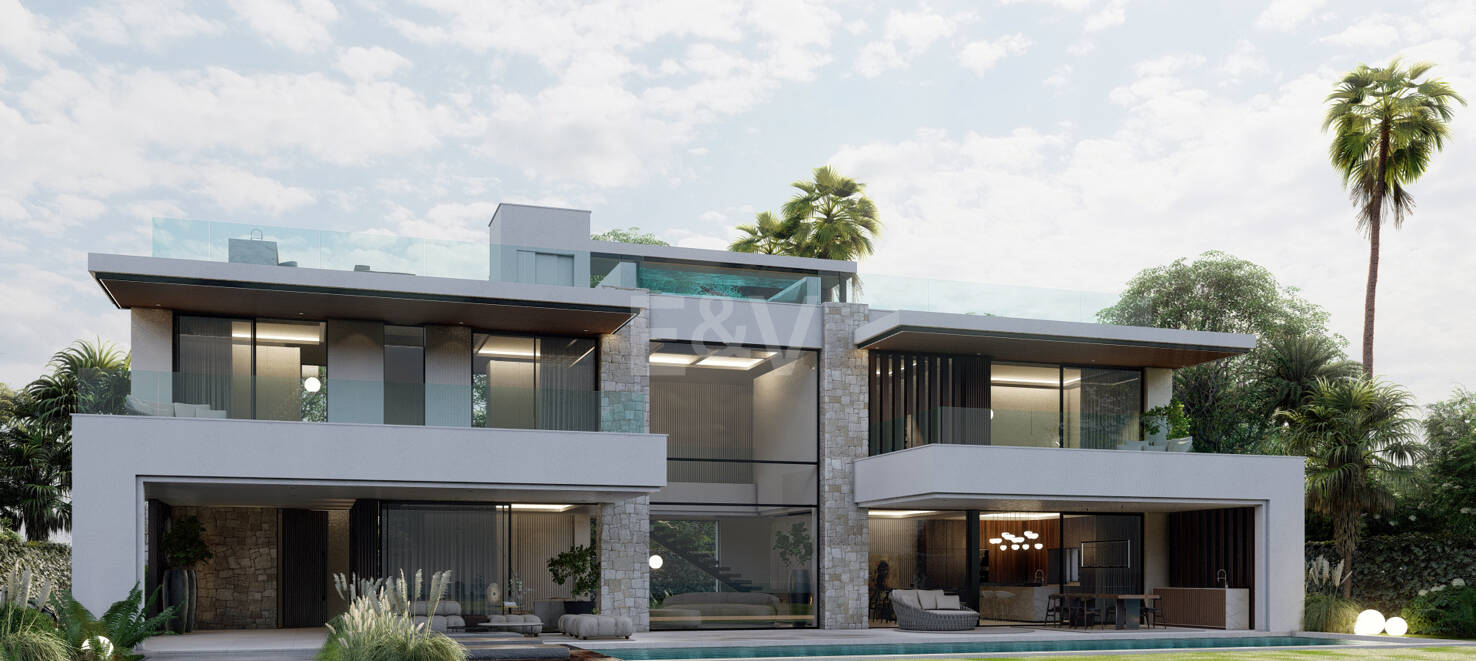 Project & License for Modern Villa by the Beach