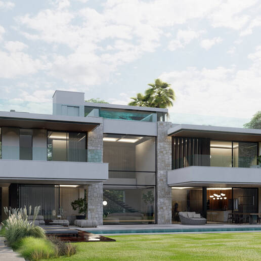 Project & License for Modern Villa by the Beach